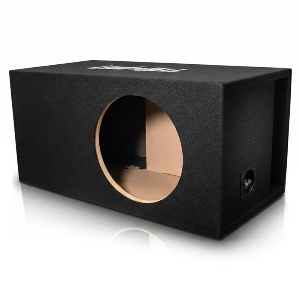 Caisson vide 15" bass-reflex 130L – Enceinte accordée 28Hz pour basses extrêmes
