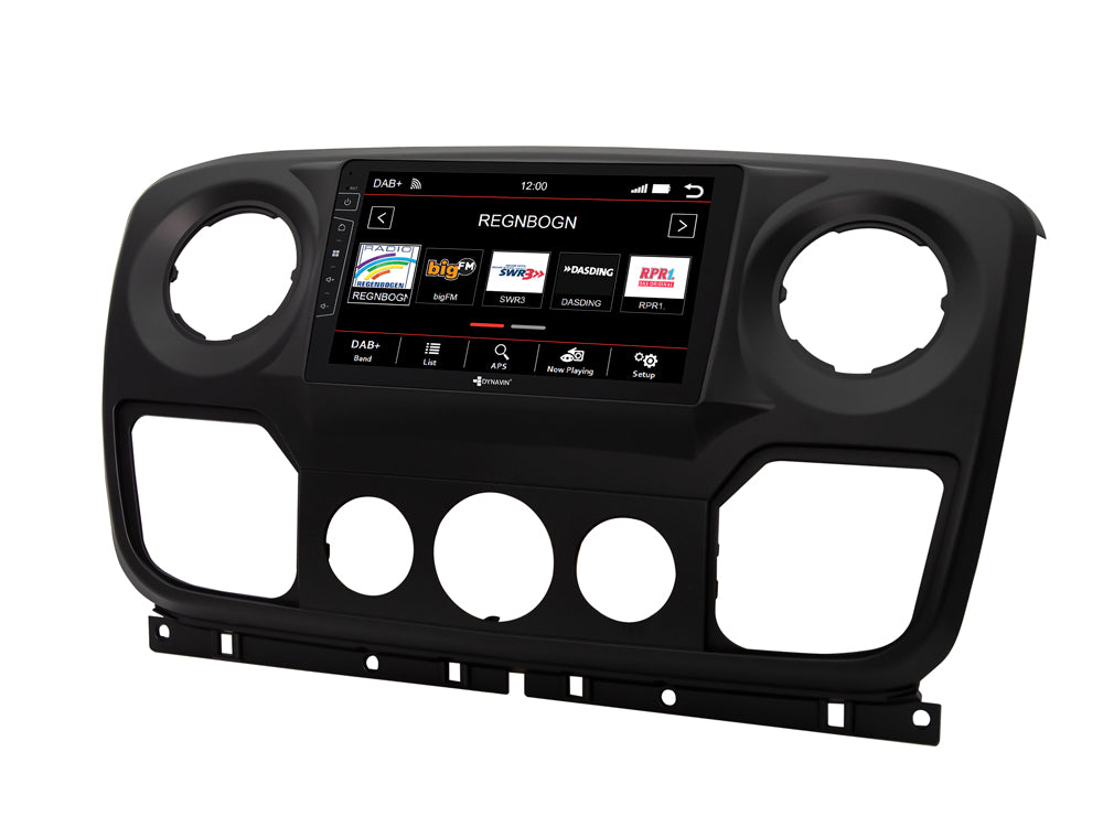 Autoradio Android 9″ Plug & Play Dynavin D9-RN-1 Plus/Flex-C pour utilitaires (Renault Master III/IV, Opel Movano B, Nissan NV400 2010-2019)