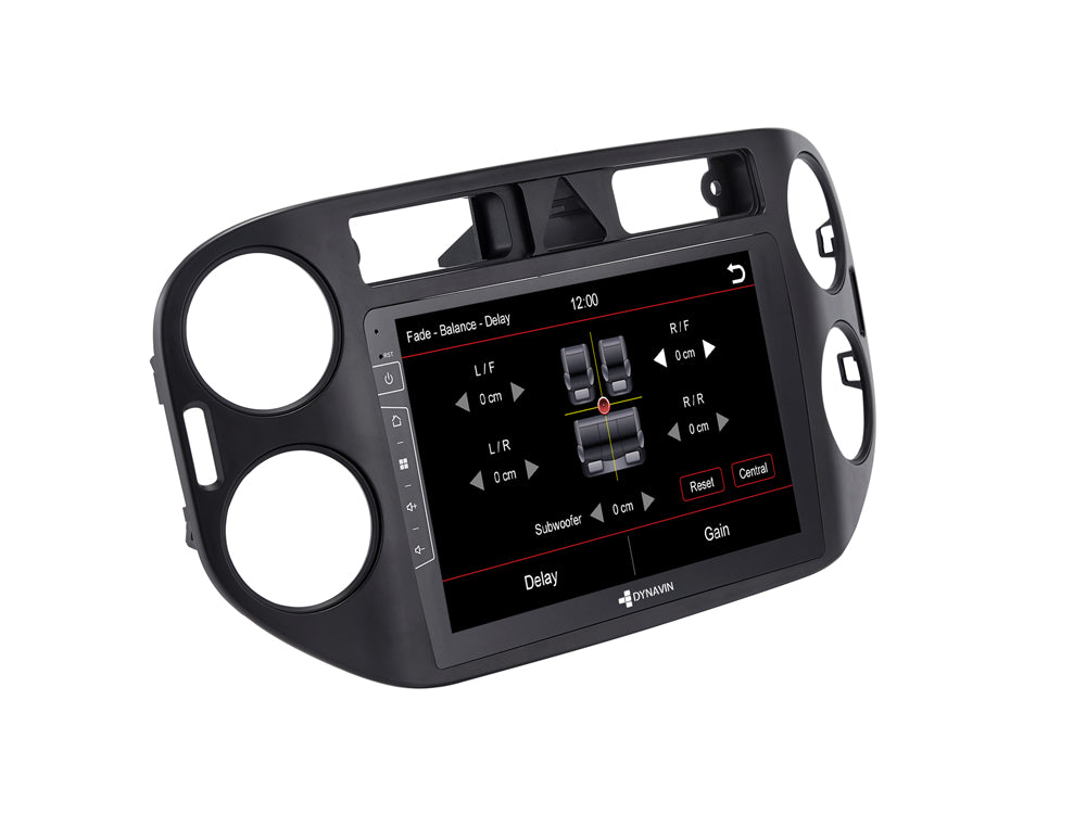 Autoradio Android 9″ Plug & Play Dynavin D9-83B Premium – Façade Noire pour Volkswagen Tiguan (2012-2016)