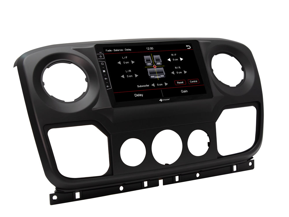 Autoradio Android 9″ Plug & Play Dynavin D9-RN-1 Plus/Flex-C pour utilitaires (Renault Master III/IV, Opel Movano B, Nissan NV400 2010-2019)