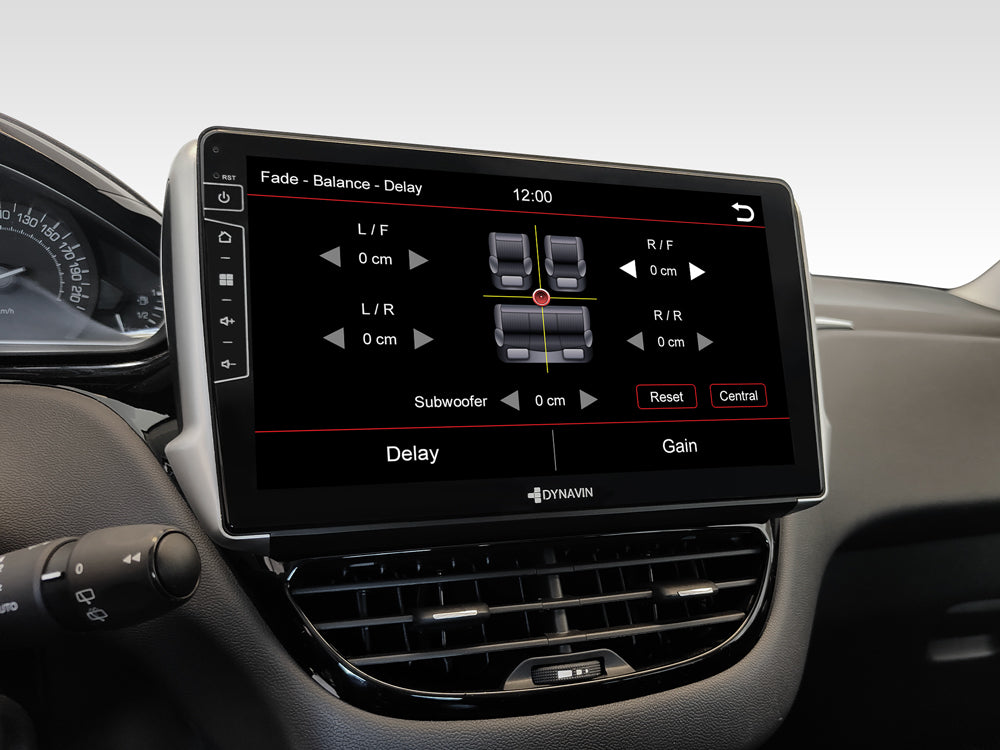 Autoradio Android 10,1″ Plug & Play Dynavin D9-PG208 Premium pour Peugeot 208 (2008-2018)