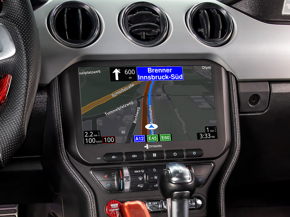 Autoradio Android 10″ Plug & Play Dynavin D9-MST2015H Premium pour Ford Mustang (2015-2023) – modèle « Premium Audio »