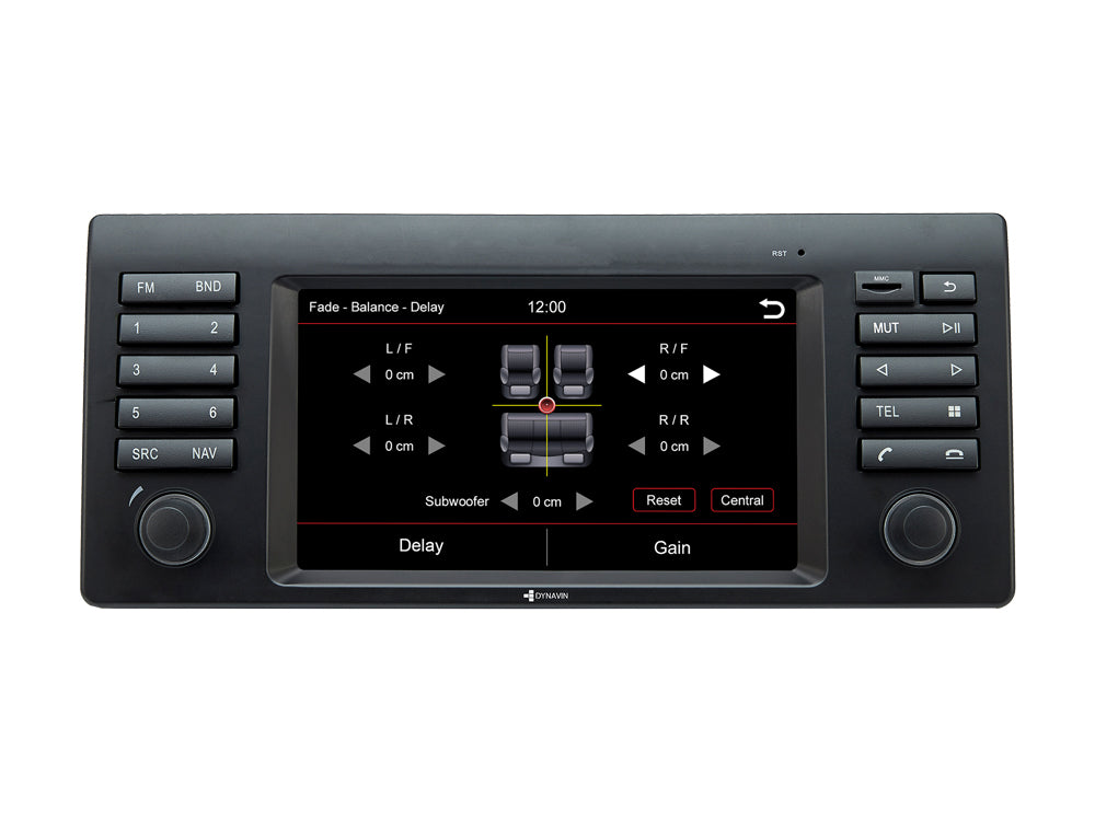 Autoradio Android 7″ Plug & Play Dynavin D9-E39 pour BMW Série 5 (E39) 1996-2003