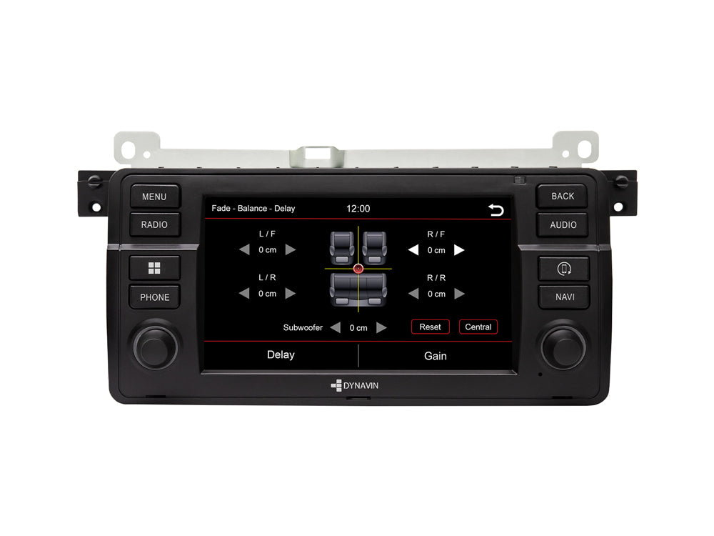 Autoradio Android 7″ Plug & Play Dynavin D9-E46 pour BMW Série 3 (E46) 1998-2006