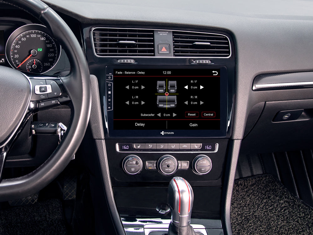 Autoradio Android 10,1″ Plug & Play Dynavin D9-3B/3S Noir pour Volkswagen Golf VII (2012-2019)