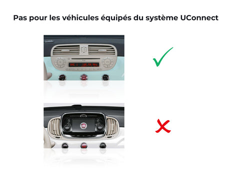 Autoradio Android 10,1″ Plug & Play Dynavin D9-FT500 Premium pour Fiat 500 (2007-2015)