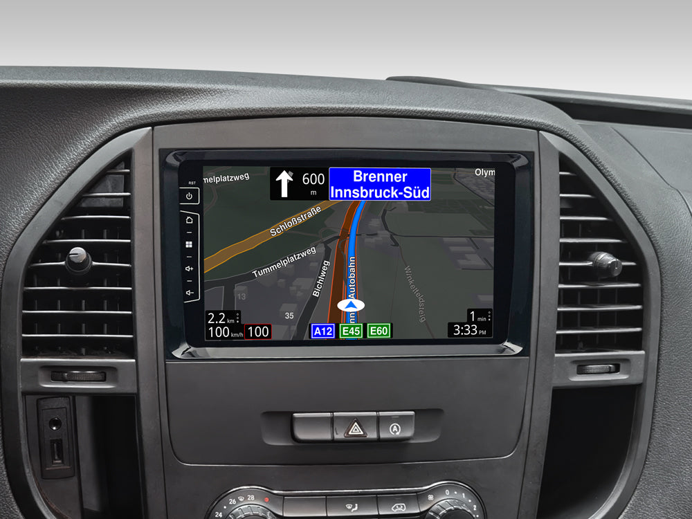 Autoradio Android 9″ Plug & Play Dynavin D9-DF427 Premium pour Mercedes-Benz Vito (à partir de 2006)