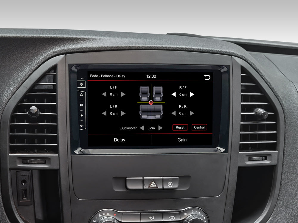 Autoradio Android 9″ Plug & Play Dynavin D9-DF427 Premium pour Mercedes-Benz Vito (à partir de 2006)