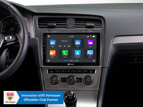 Autoradio Android 10,1″ Plug & Play Dynavin D9-3B/3S Argent pour Volkswagen Golf VII (2012-2019)