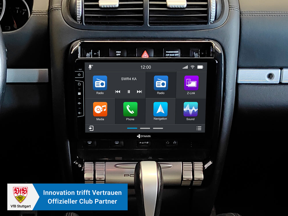 Autoradio Android 9″ Plug & Play Dynavin D9-PC Premium pour Porsche Cayenne 2003-2010