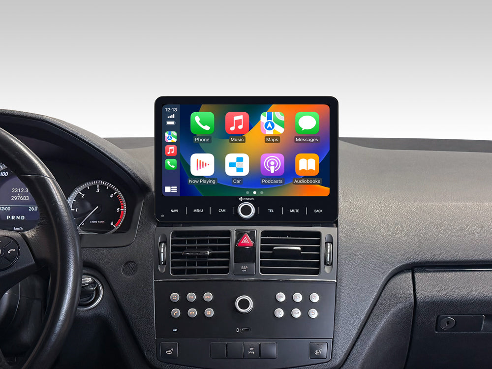 Autoradio Android 9″ Plug & Play Dynavin D9-W204 Premium pour Mercedes C-Classe (W204) 2007-2015