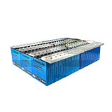 Batterie LTO Prismatique 14,4V 200Ah 60 Cellules avec BMS et Bus Bar 35x46x11 cm
