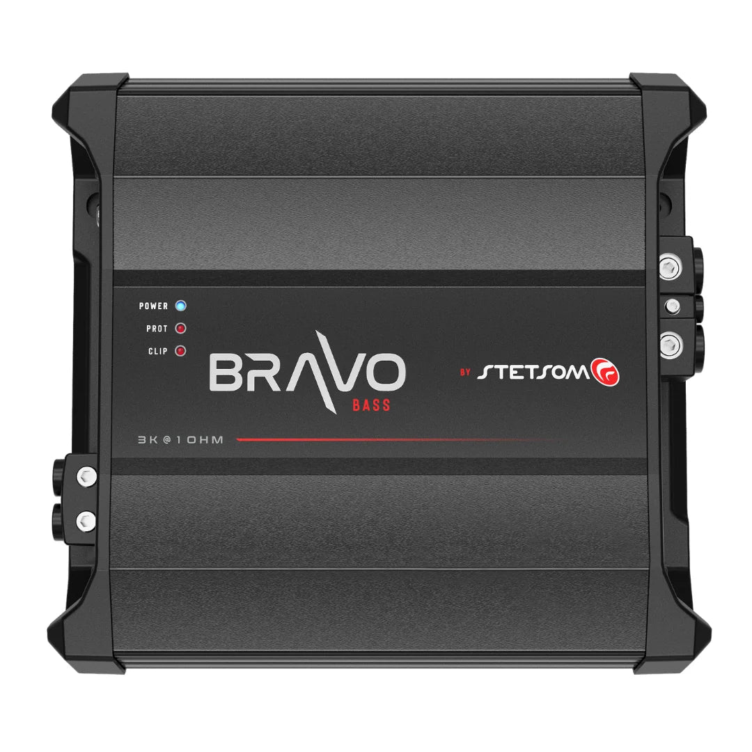 Stetsom BRAVO BASS 3K – Amplificateur mono 3000 WRMS 1 Ohm
