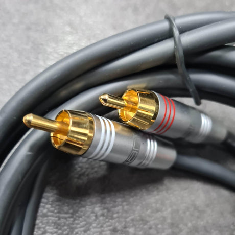 Cable RCA gris 2.5 Mètre - Sound Auto Concept