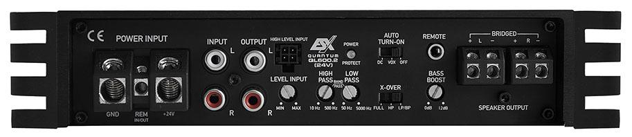 Ampli QL600.2 (24V) - Sound Auto Concept