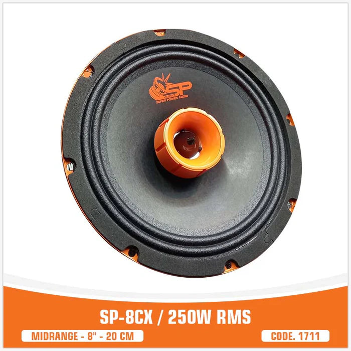 SP Audio SP-8CX Midrange 8″/20 cm – 150 W RMS (paire) Super-Slim