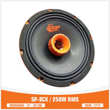 SP Audio SP-8CX Midrange 8″/20 cm – 150 W RMS (paire) Super-Slim