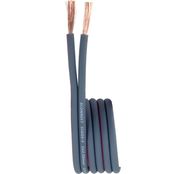 Bobine Câble d'enceinte FOUR Connect 4-800241 STAGE2 OFC 2×2,5 mm² – 200 m