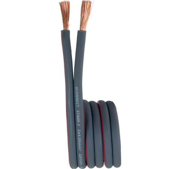 Bobine Câble d'enceinte FOUR Connect 4-800242 STAGE2 OFC 2×4,0 mm² – 100 m