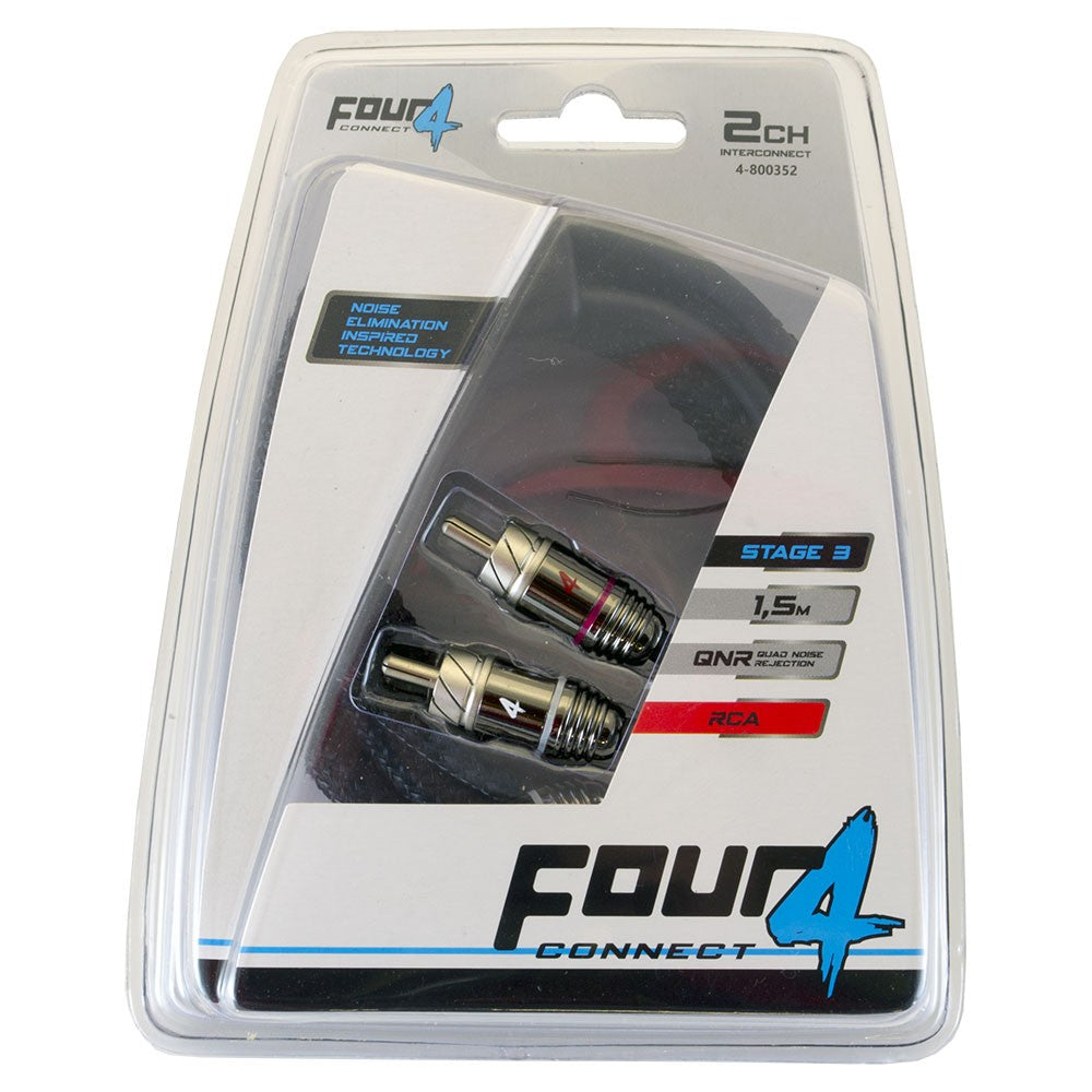 FOUR Connect 4-800352 STAGE 3 Câble RCA 1.5m