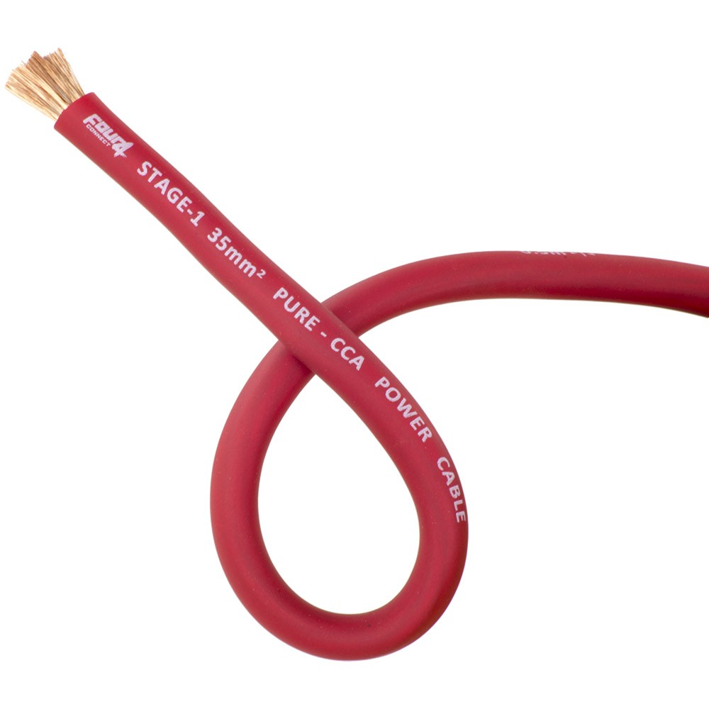 Cable alimentation 35 mm² rouge FOUR 4