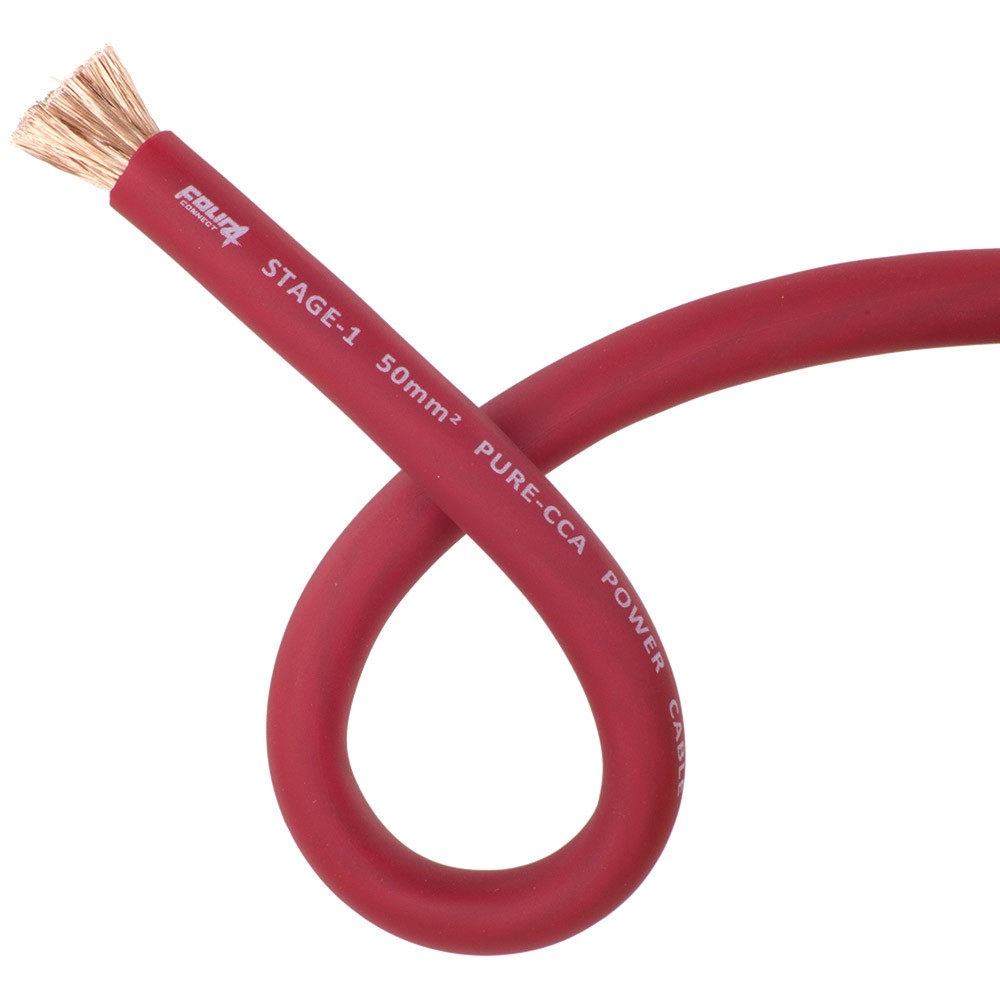 Cable alimentation 50 mm² rouge FOUR 4