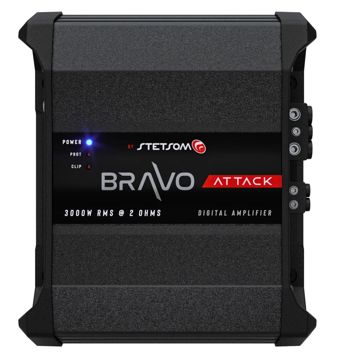 Stetsom BRAVO ATTACK 3000 – Amplificateur Mono Classe D 3000 WRMS 2 Ohm
