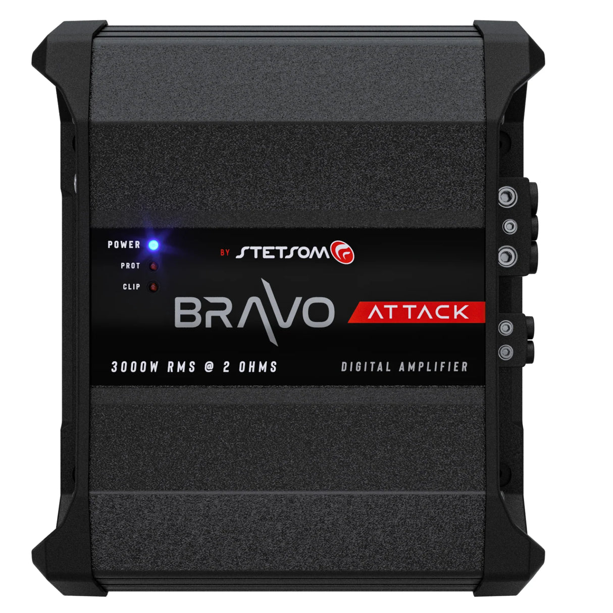 Stetsom BRAVO ATTACK 3000 – Amplificateur Mono Classe D 3000 WRMS 2 Ohm