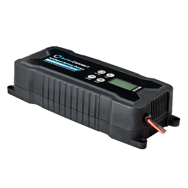 Chargeur de batterie intelligent 25 A, 12 V/24 V/6 V - Sound Auto Concept