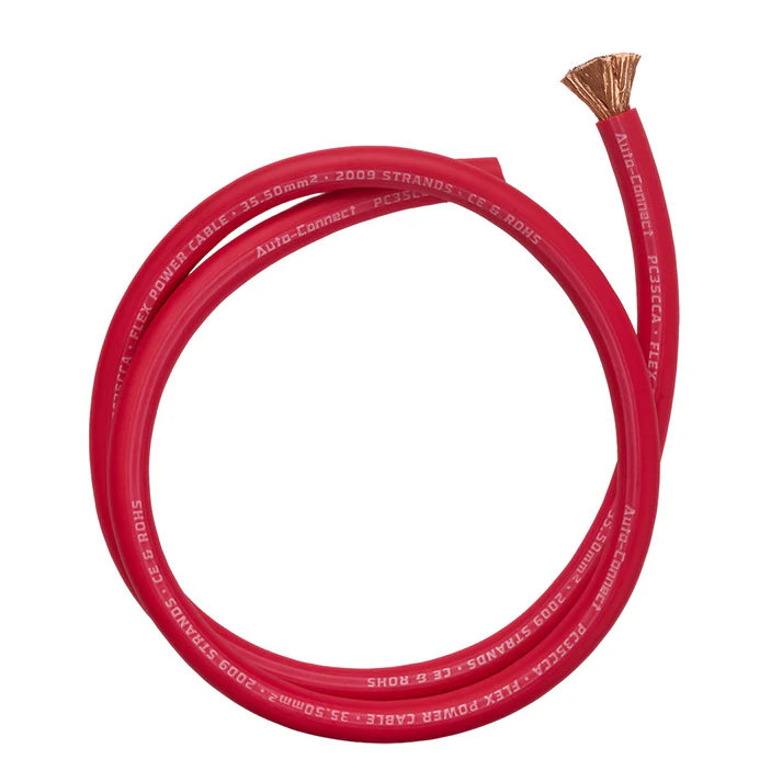 Câble d'alimentation Pure CCA 35,5 mm², rouge