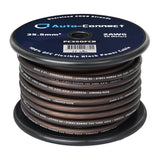 Bobine câble d'alimentation OFC pur 35,5 mm², noir  30 mètres - Sound Auto Concept