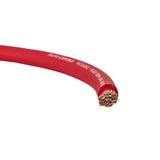 Câble d'alimentation OFC pur 35,5 mm², rouge - Sound Auto Concept