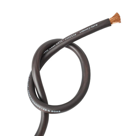Cable alimentation  53.7mm² noir  OFC (100%cuivre) - Sound Auto Concept