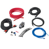 Kit de câblage Pure CCA 10,2 mm² (8 AWG) complet avec RCA - PWK10CCA