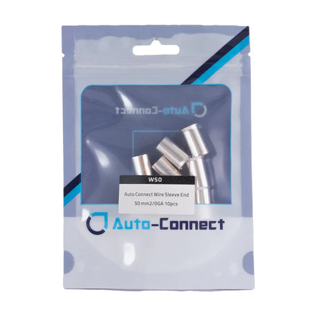 ferrules fil 50 mm² / 0 AWG, 10 pièces