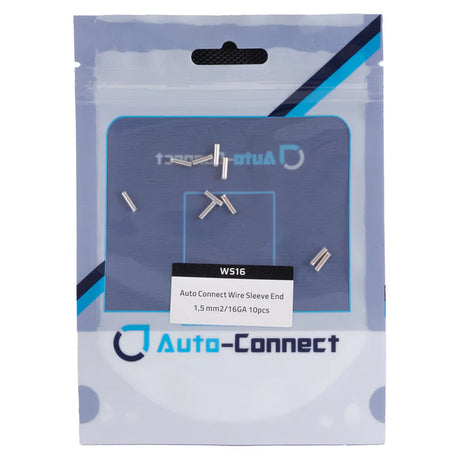 ferrules 1,5 mm² / 16 AWG, 10 pièces