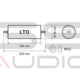 6 cellules  GS AUDIO LTO - 2,3 V / 45 Ah- TITANATE DE LITHIUM
