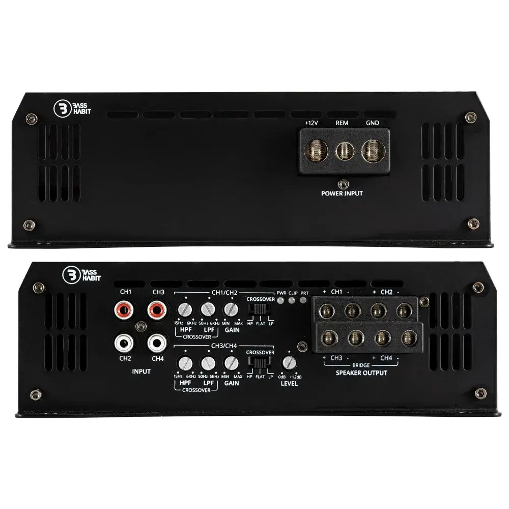 Amplificateur Bass Habit SPL elite 550.4DF - Sound Auto Concept