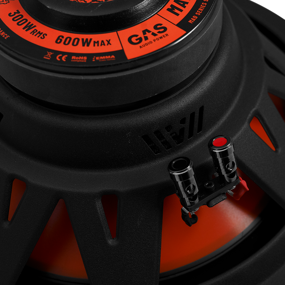 GAS Audio MAD S1-124 | Subwoofer 30cm (300W RMS)