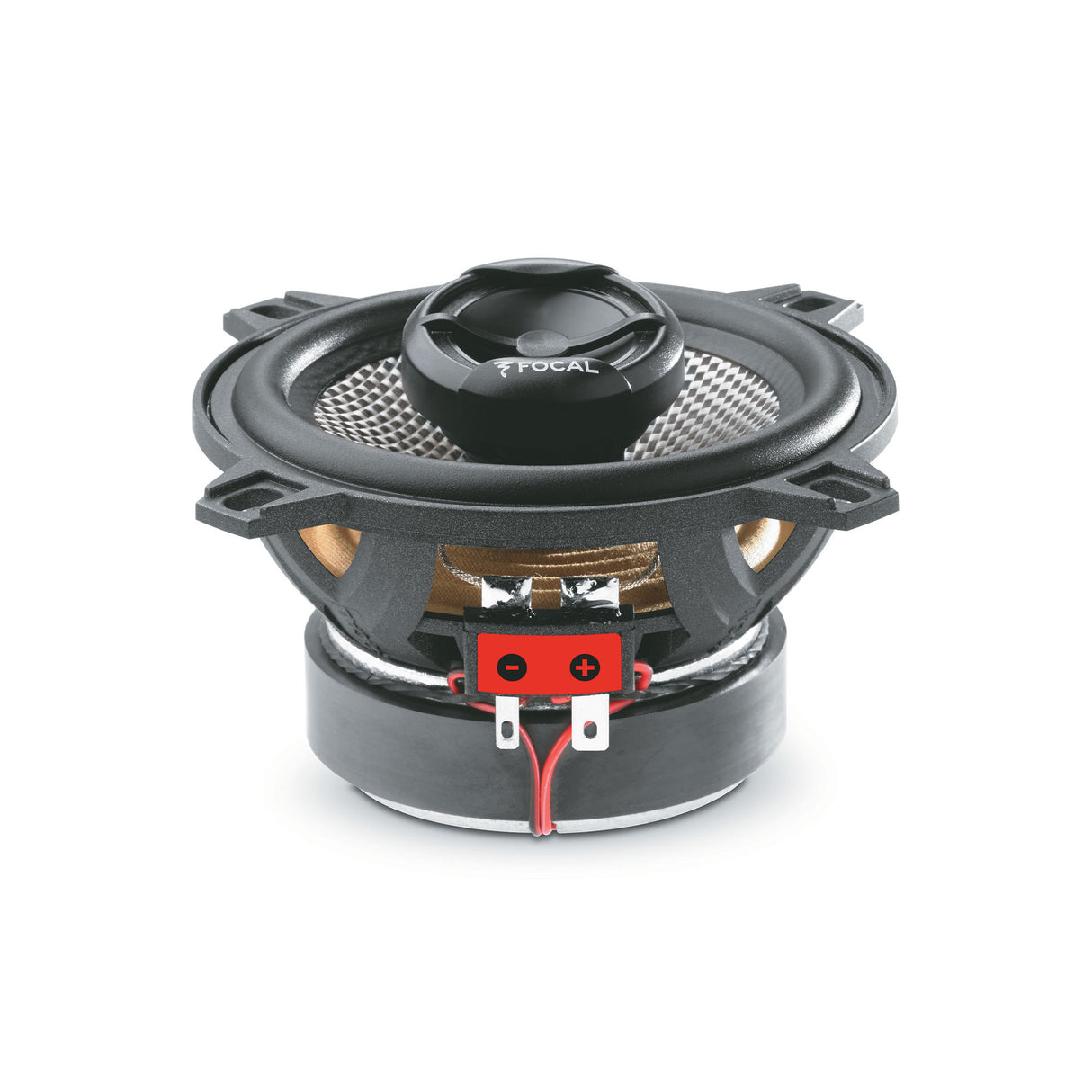 Focal 100 AC - Kit Coaxial 2 Voies 4" 40W RMS 4 Ohms