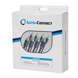 Câble RCA à quadruple blindage 4 canaux, 5,5 m