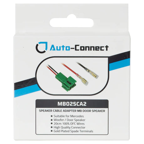 Connecteurs haut-parleurs graves Mercedes-Benz MB02SCA2 (paire)