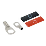 Cosse à anneau 10 mm² M8/M12 niveau 2, rouge/noir