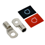 Cosse à anneau 53 mm² M8/M12 niveau 2, rouge/noir