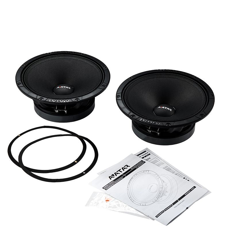 AVATAR Doomsday 81 – Midbass Paire 20 cm 300 WRMS 97,5 dB 4 Ohm