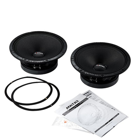 AVATAR Doomsday 81 – Midbass Paire 20 cm 300 WRMS 97,5 dB 4 Ohm