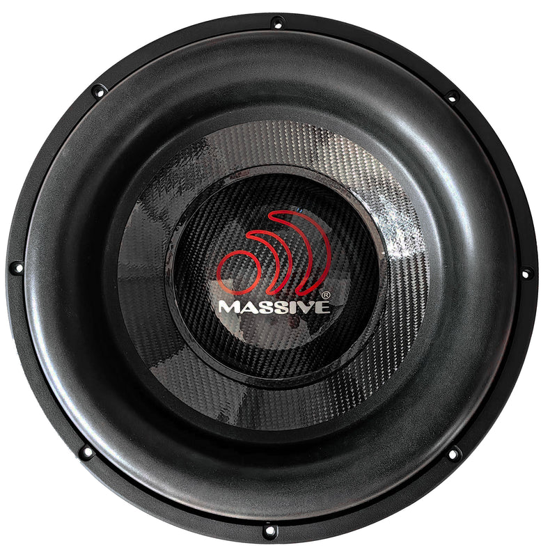 Massive Audio BOA182R – Subwoofer 46 cm 8000 WRMS Double Bobine 2 Ohm