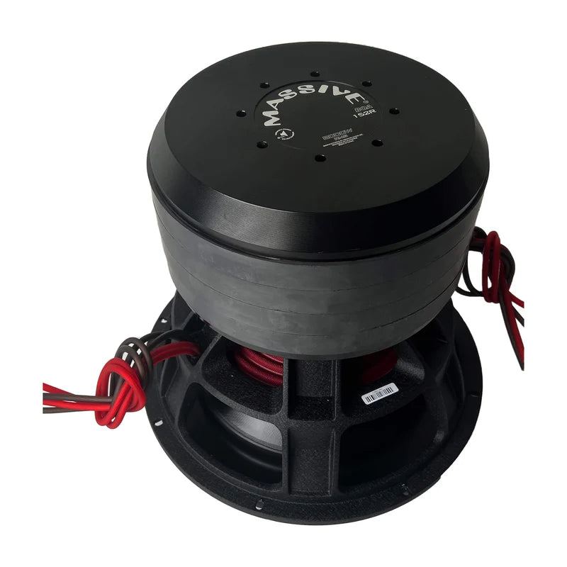 Massive Audio BOA152R – Subwoofer 38 cm 8000 WRMS 90 dB Double Bobine 2 Ohm