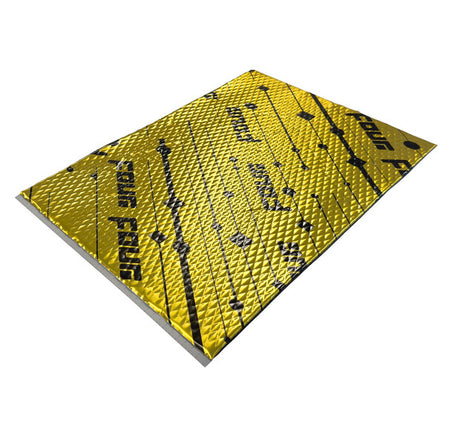 SOLO-BASEMAT Tapis Insonorisant Alubutyle 4.5 mm - 8 feuilles 500x370 mm (1,48 m²)