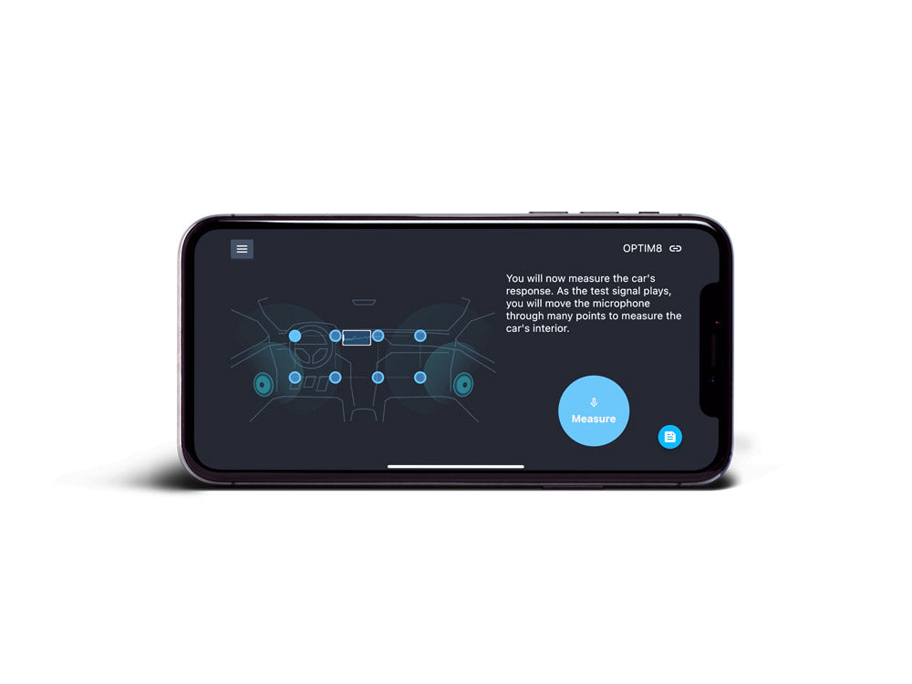 Amplificateur DSP 8 canaux OPTIM8 avec réglage automatique du son